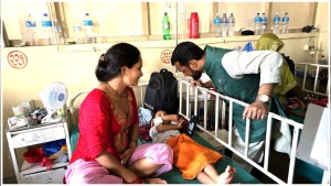 स्वास्थ्य मन्त्री प्रदीप यादवद्वारा कान्ति बाल अस्पतालमा छड्के अनुगमन