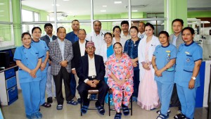 नेपाल मेडिकल कलेजको एनआइसियूको स्तरोन्नति