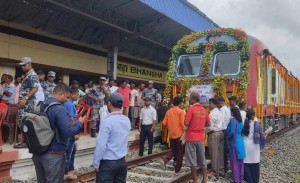 महोत्तरीको भंगहादेखि जयनगरसम्म रेलसेवा सुरु