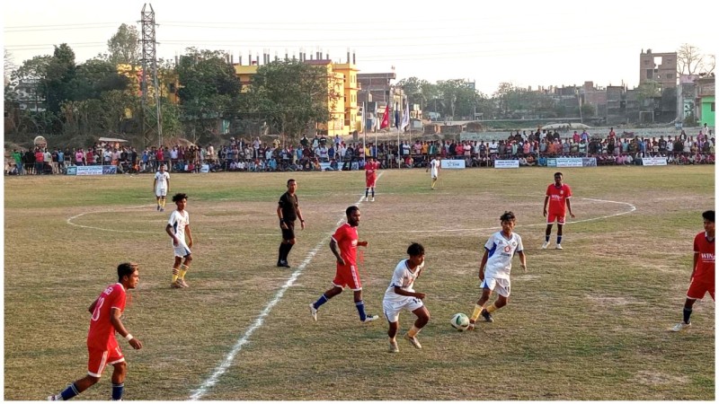 तेस्रो परवानीपुर गोल्डकप : वीरगन्ज युनाइटेड क्लब सेमिफाइनलमा